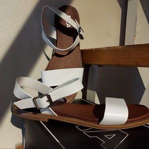 MIA Thena White Sandal 8M